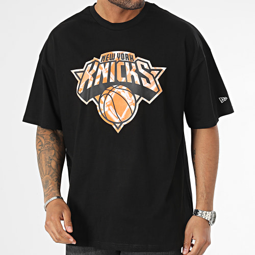 Tee Shirt NBA Infill Logo New York Knicks 60357101 Noir