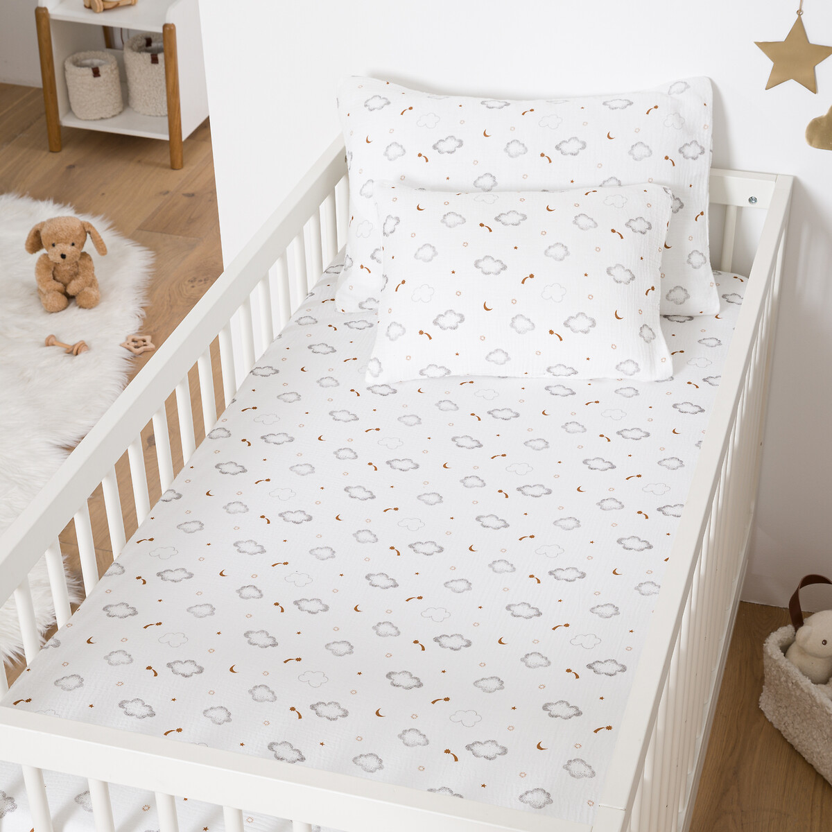 LA REDOUTE INTERIEURS<br>Lençol de elástico Tetra Wrap 17 cm, Nieva