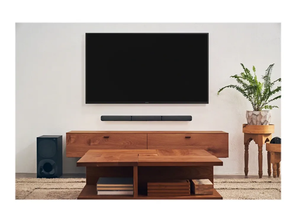 Sony HT-S40R - Lydbarsystem - til hjemmebiograf - 5.1-kanal - trådløs - Bluetooth - 600 Watt (Total)
