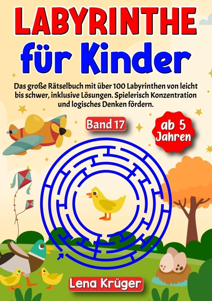 Labyrinthe für Kinder ab 5 Jahren - Band 17