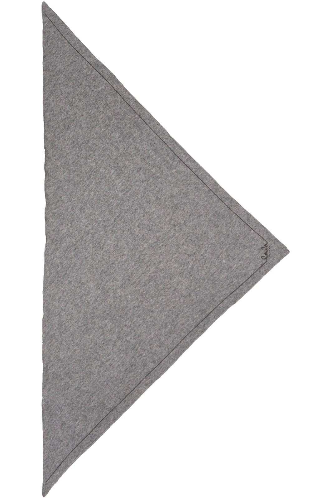 Lala Berlin Triangle Solid Logo M city middlegrey melange