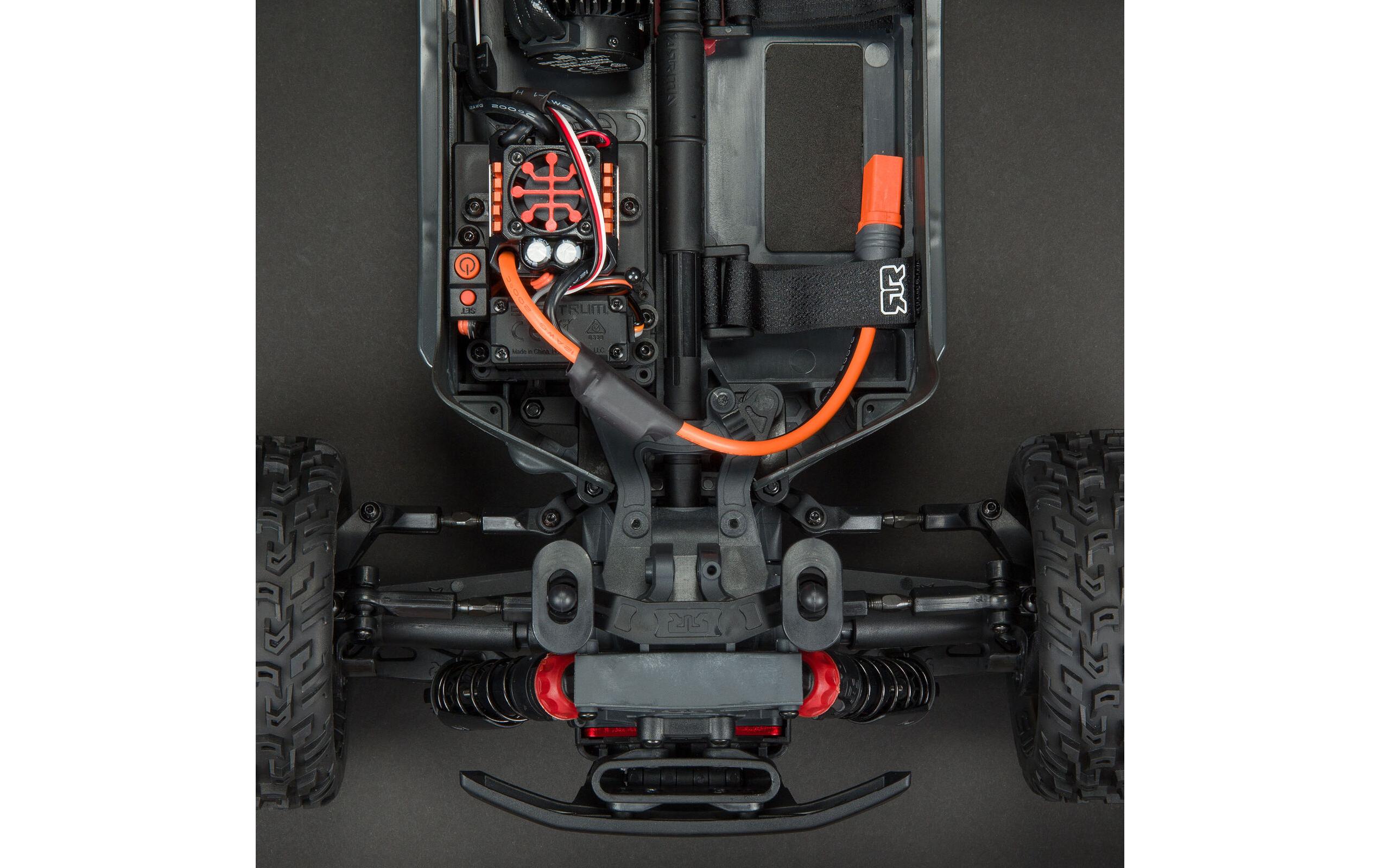 Stadium Truck Vorteks BLX3S 4x4 Rot ARTR, 1:10<br>Brushless Stadium Truck für Highspeed Bashing, ausgerüstet mit bewährter Spektrum Technik