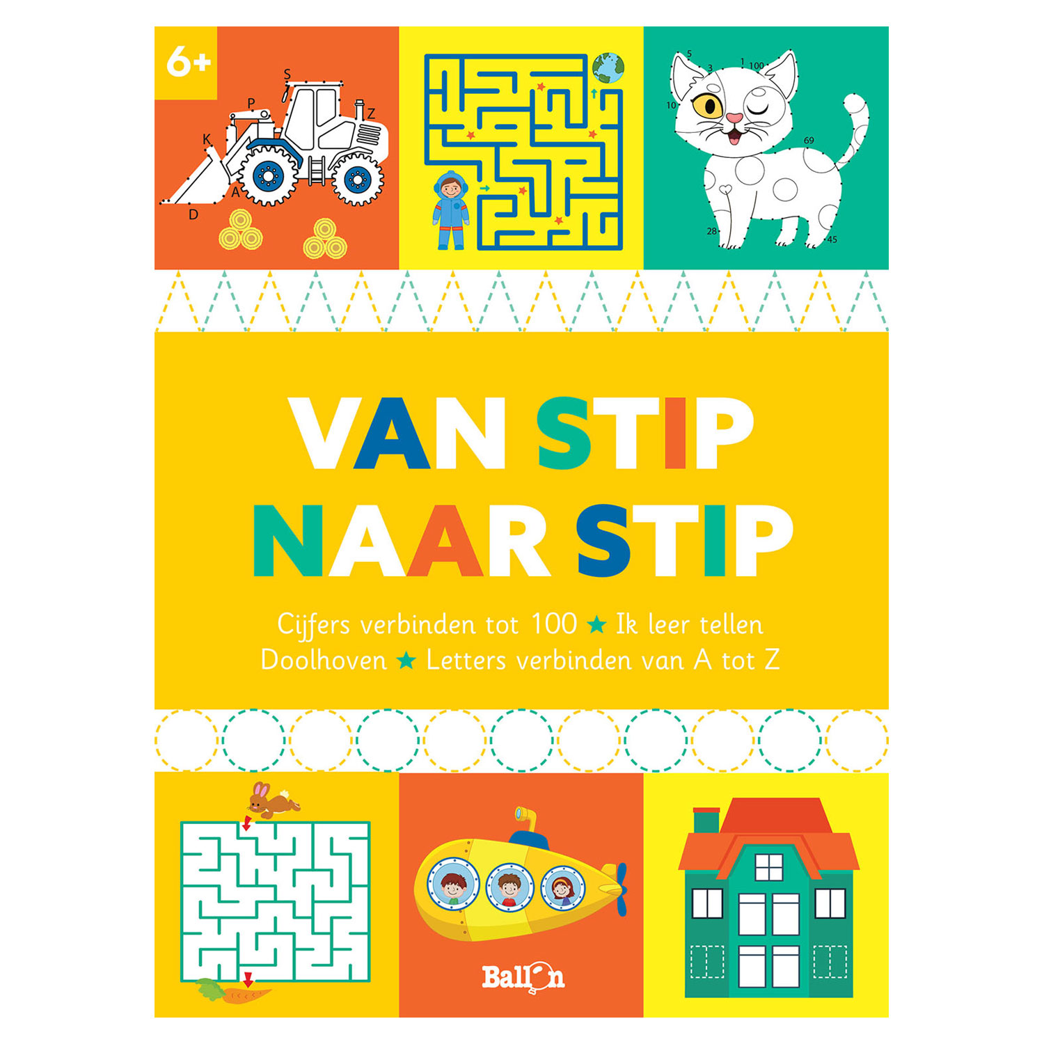 Van stip naar stip - Cijfers verbinden tot 100 (6+)