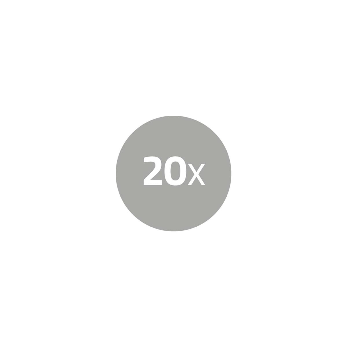 Nedis Alkaline Battery AAA | 1.5 V DC | 20-Pakke