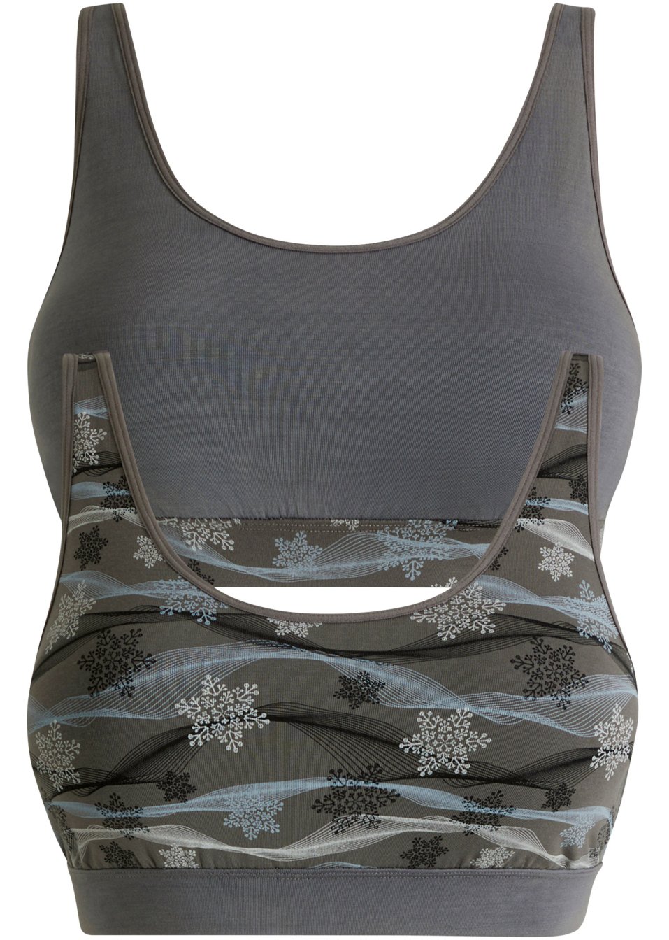 Lot de 2 brassières avec coton