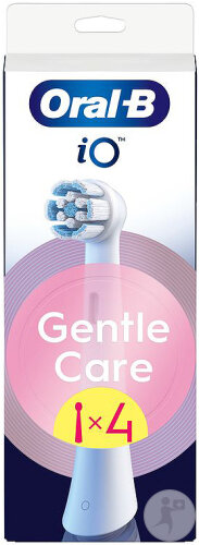 Oral-B iO Gentle Care White Têtes De Brosse 4 Pièces