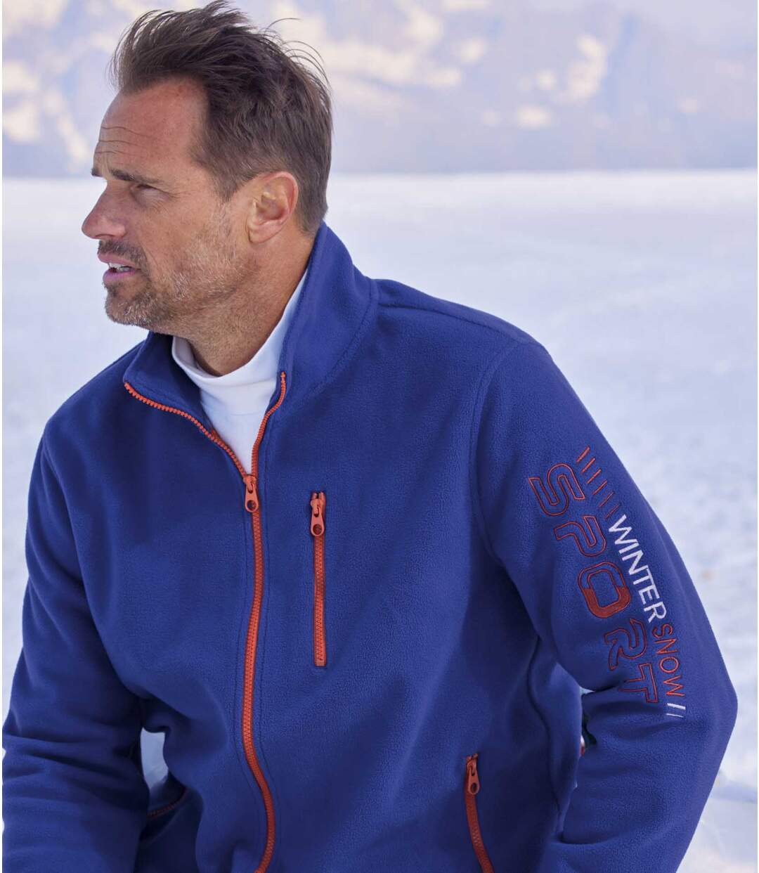 Veste Polaire Sport Doublée Filet