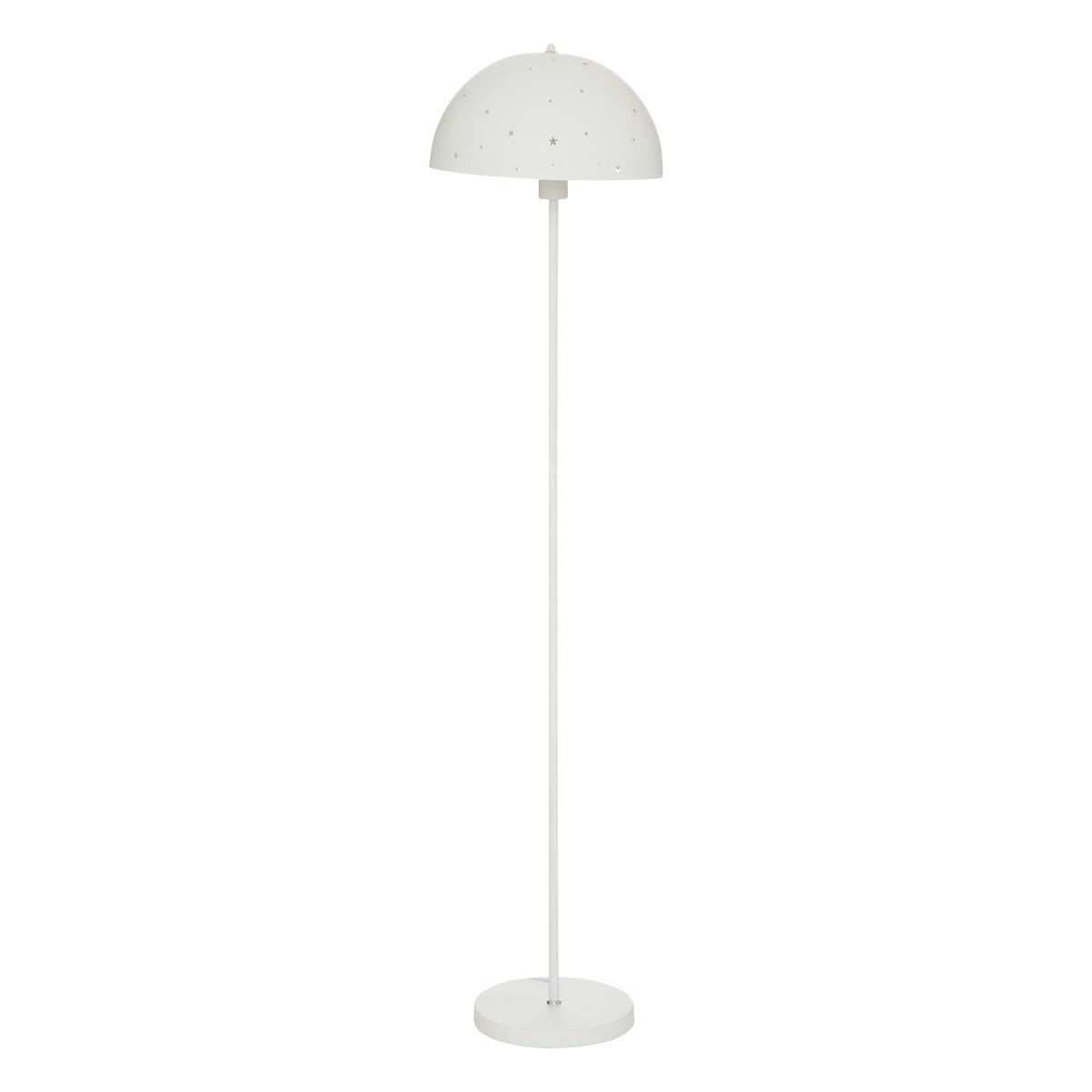 LAMPADAIRE DROIT CHAMPI BLANC H.150CM