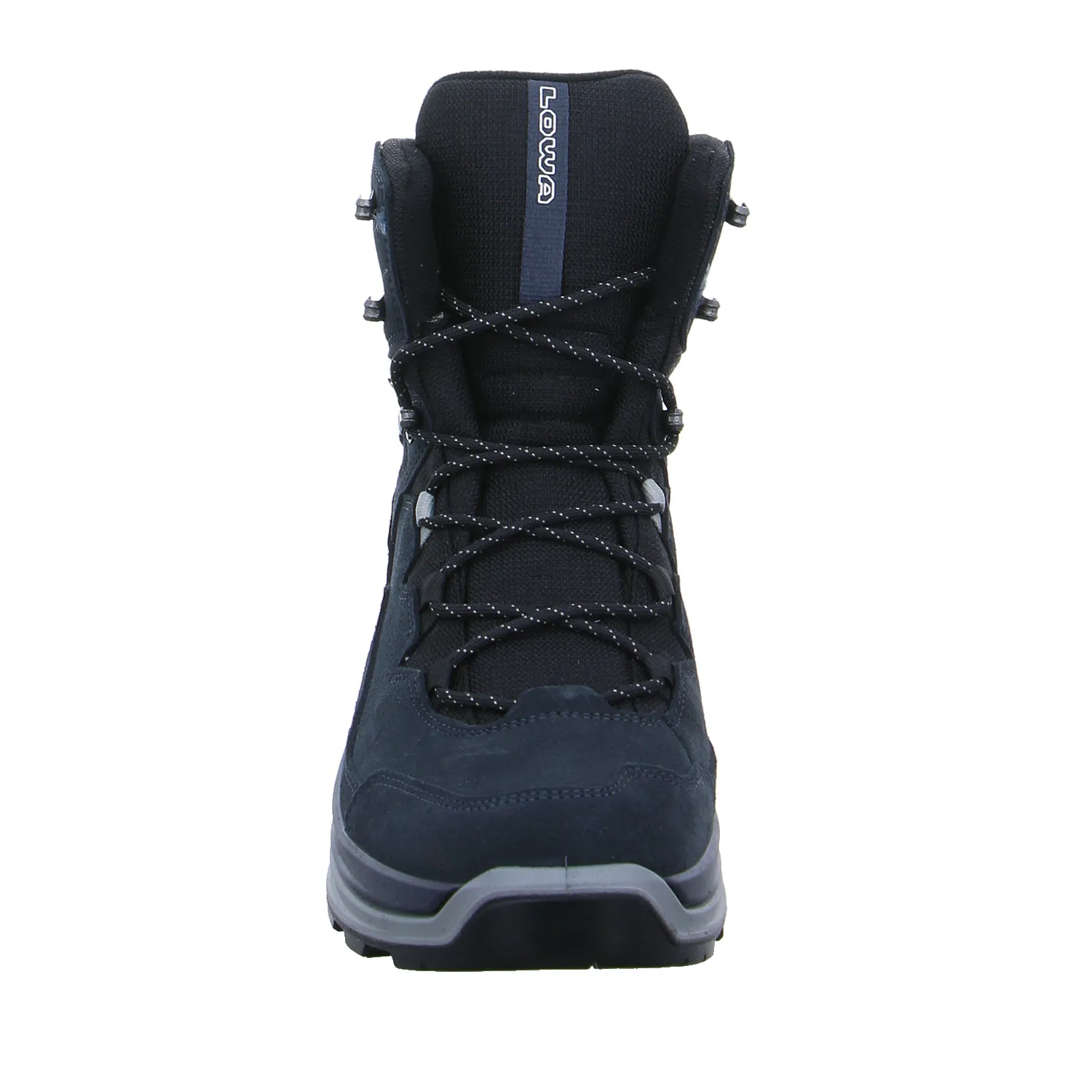 LOWA Snowboots Blau Leder