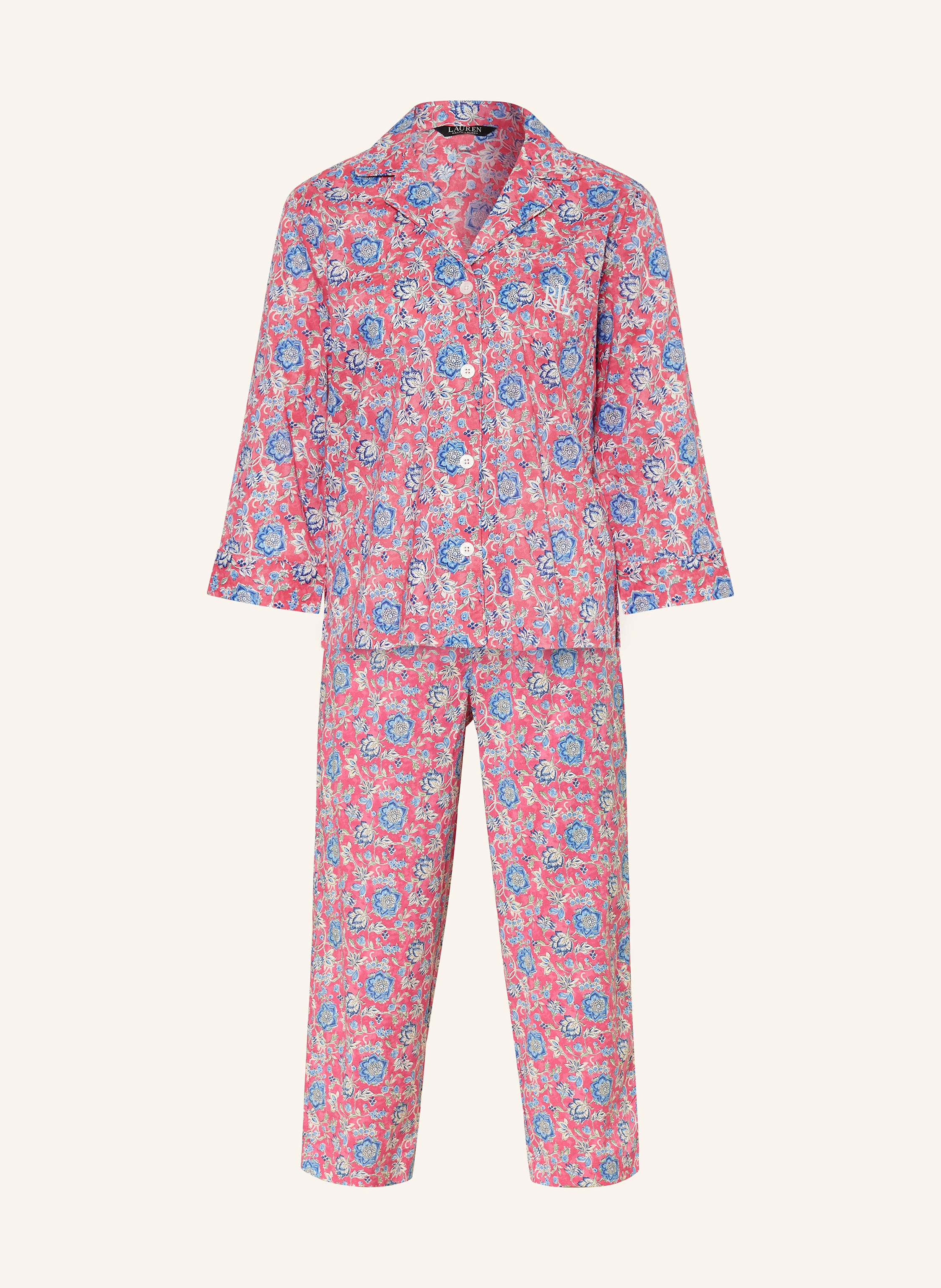 LAUREN RALPH LAUREN 3/4-Schlafanzug