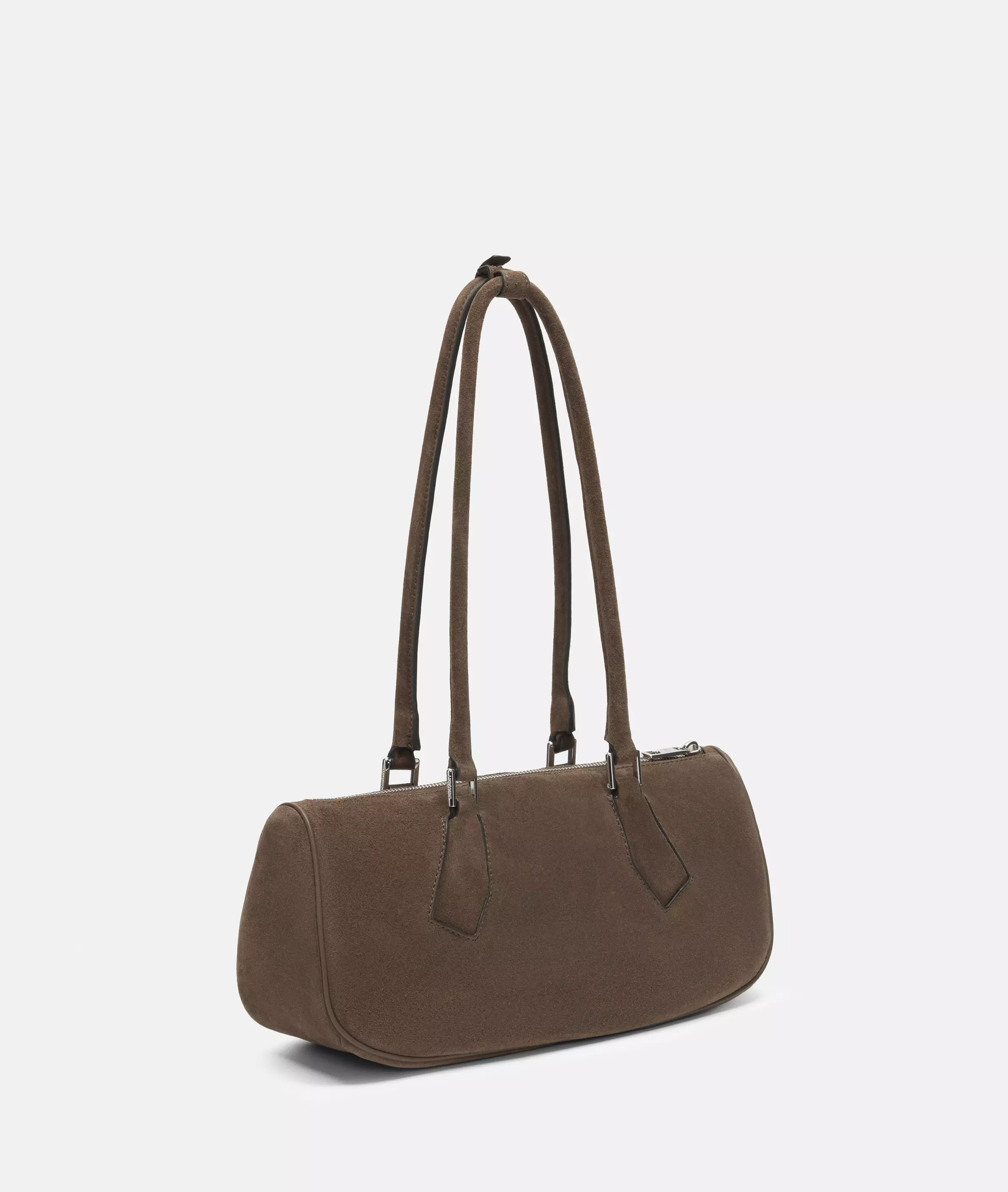 Cecile Satchel M Spacious shoulder bag made from soft leather