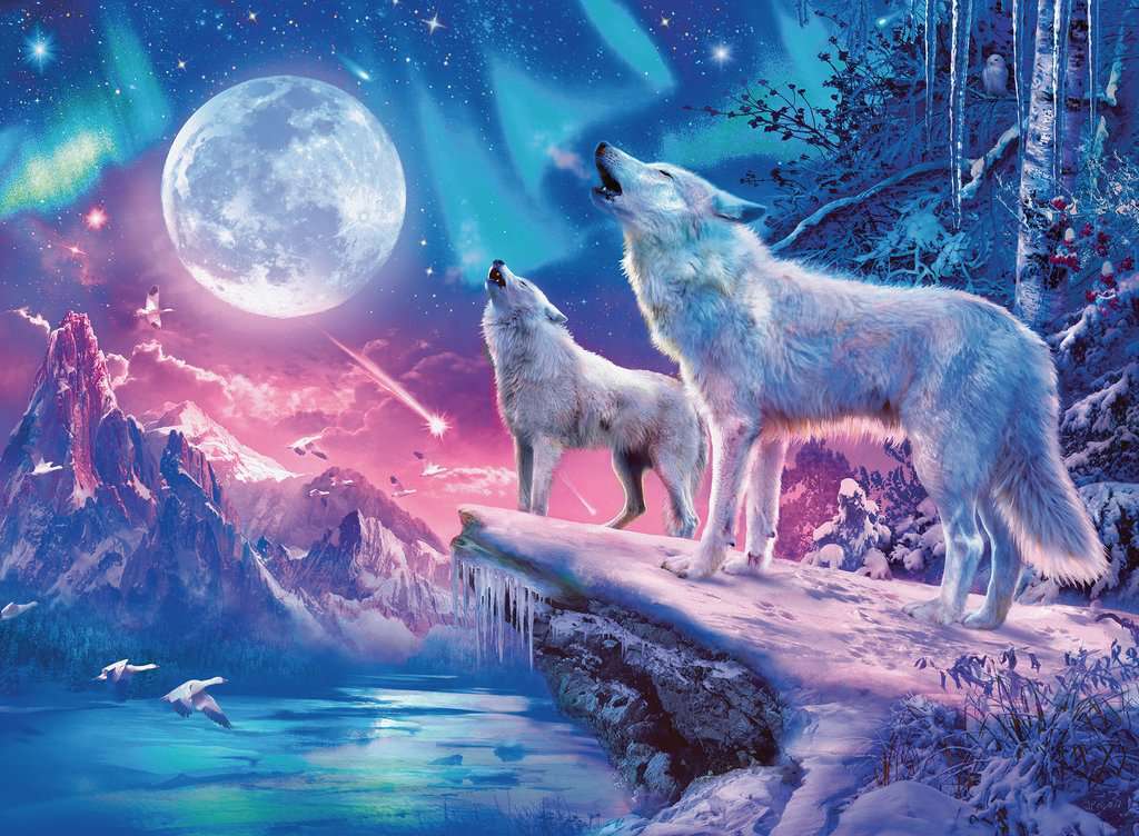 Ravensburger Spiel Wolf im Nordlicht