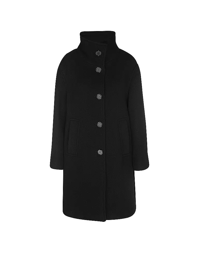 FUCHS & SCHMITT Wollmantel  schwarz