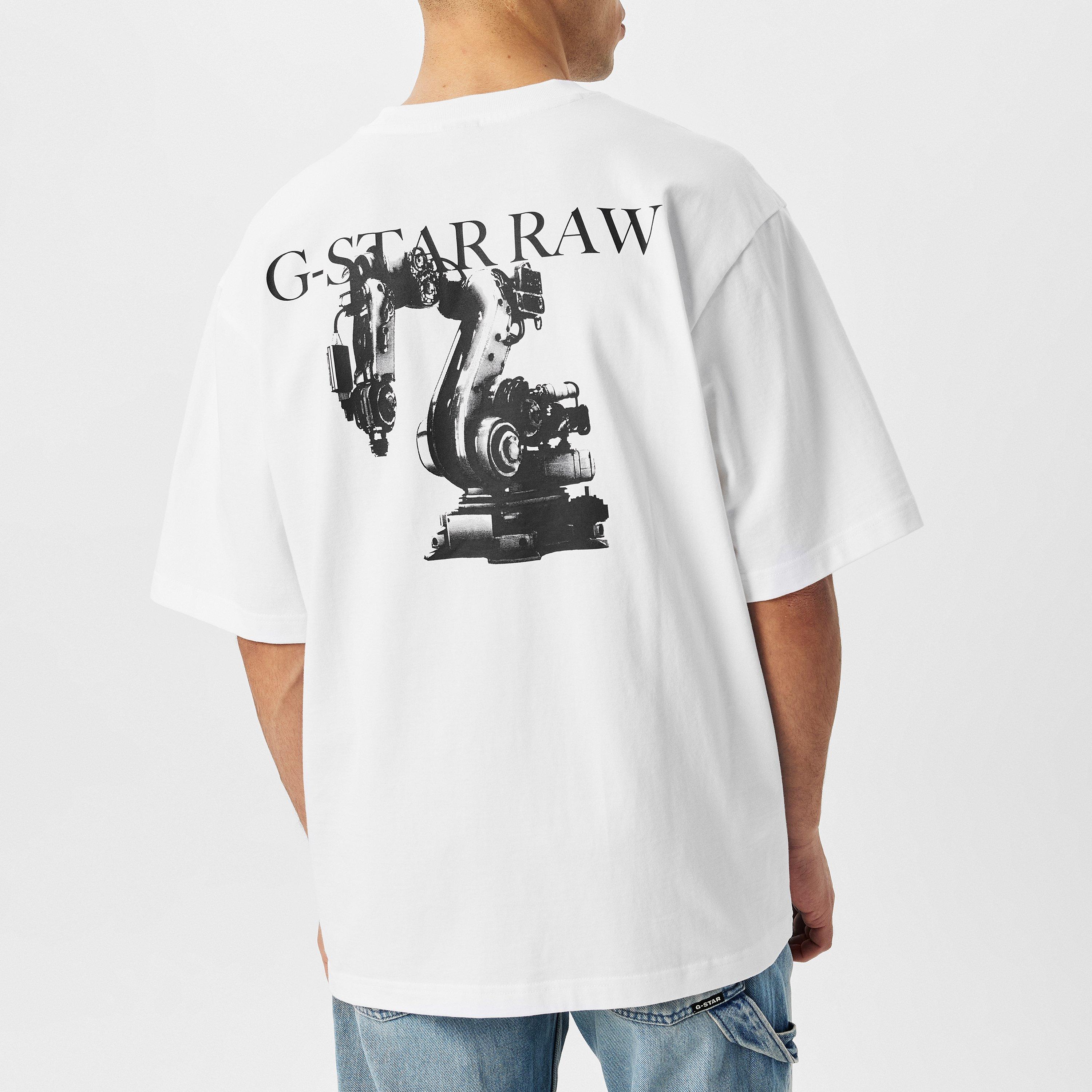 G Star Industry Back Graphic Boxy T Shirt