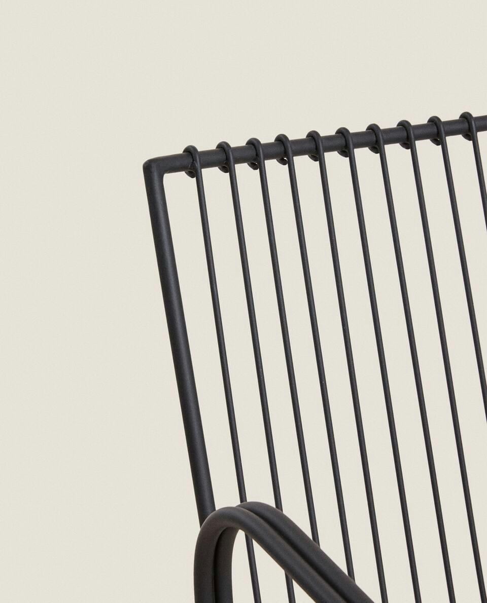 POLTRONA DE METAL PARA EXTERIOR