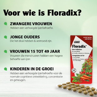 Salus Floradix IJzer Tabletten 147TB