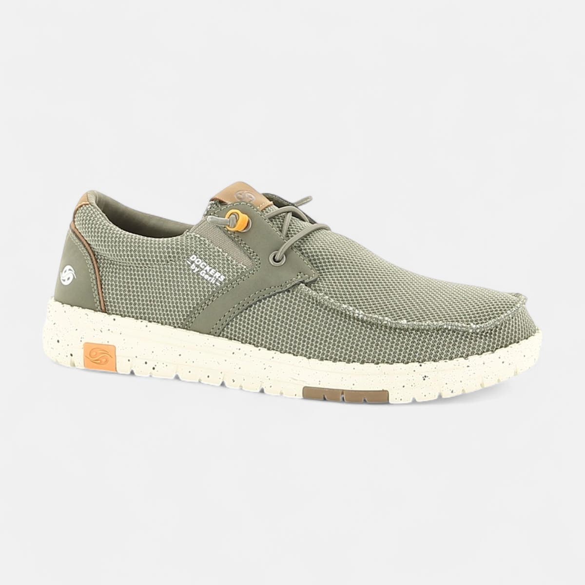 Baskets en toile Homme kaki