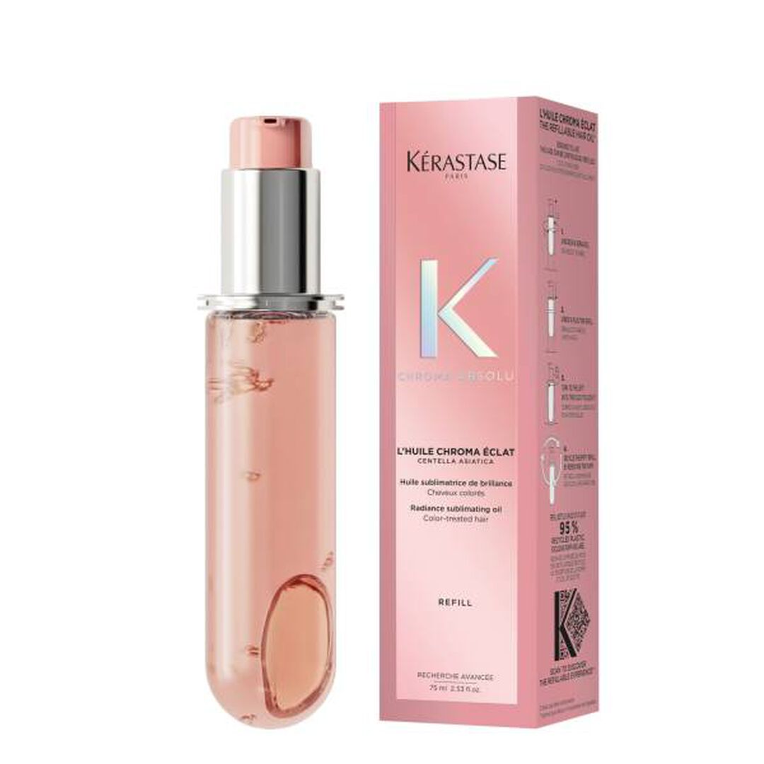 KERASTASE Chroma Absolu RECARGA DE ÓLEO SUBLIMADOR DE BRILHO  L'HUILE CHROMA ÉCLAT - 75ml