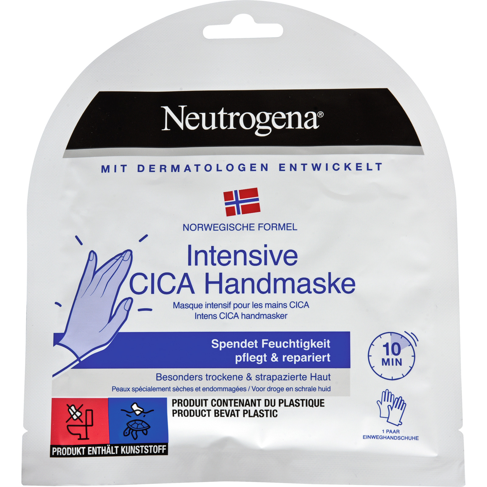 Neutrogena Intensive CICA Handmaske 1 Paar