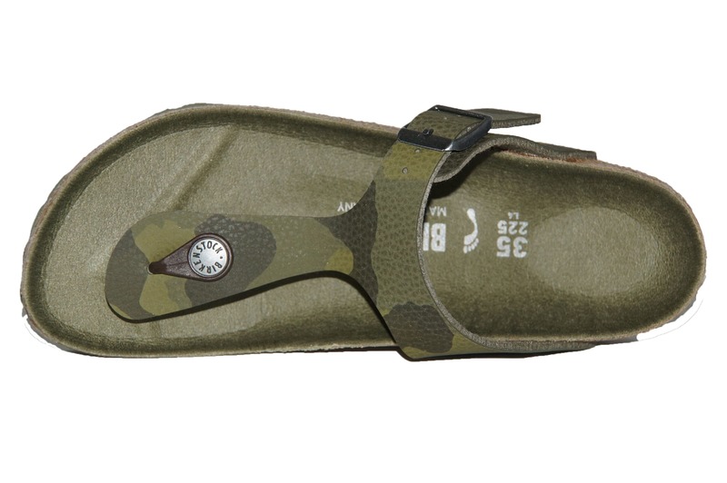 Birkenstock Gizeh Kids BS Desert Soil Camouflage Green