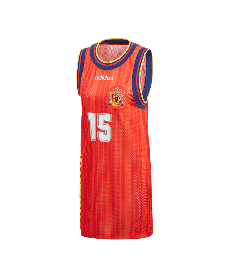 adidas Originals Tank Dress Spain Damen Rot