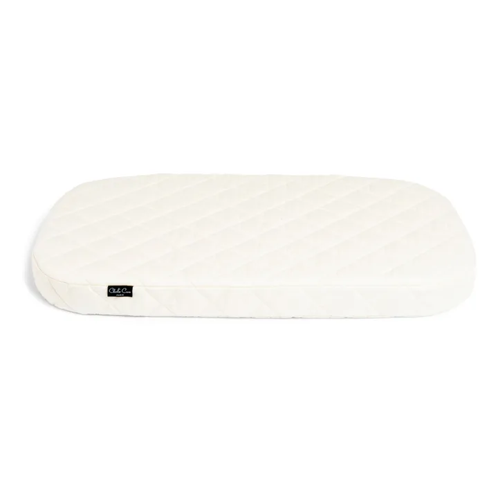 Charlie Crane Matelas en fibre de coco pour berceau Kumi | Blanc