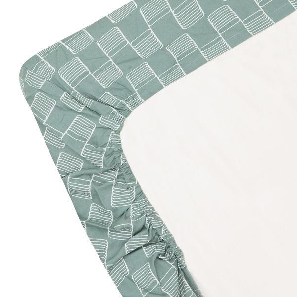 Witlof For Kids Sticky Stripes Plooien Tuck-Inn Wieglaken - 40 x 80 cm