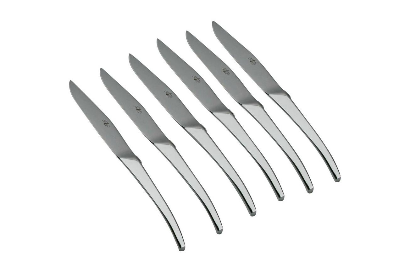 Forge de Laguiole Skel Signature T6SKELBRI 6-delige steakmessenset