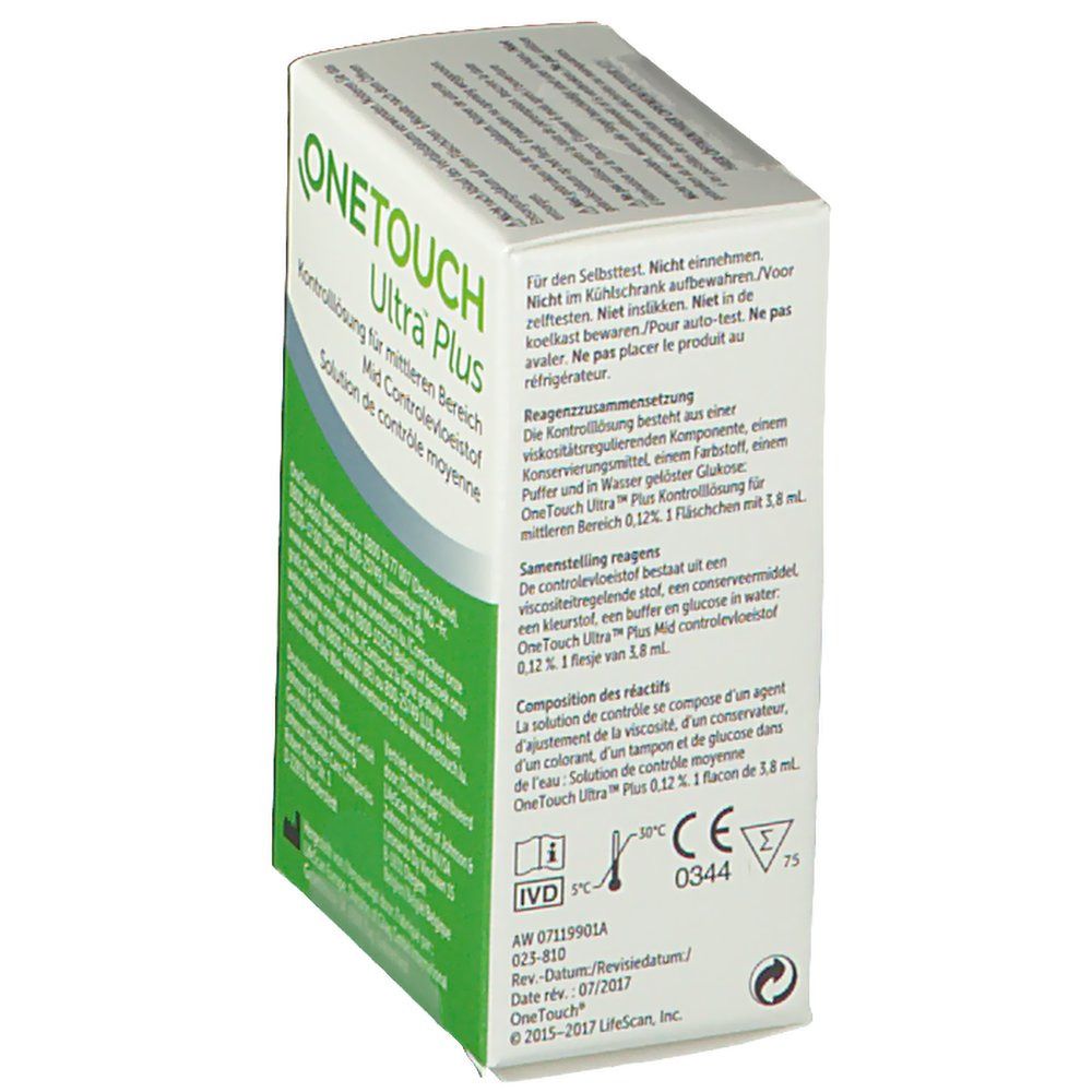 OneTouch Ultra® Plus Kontrollösung mittel