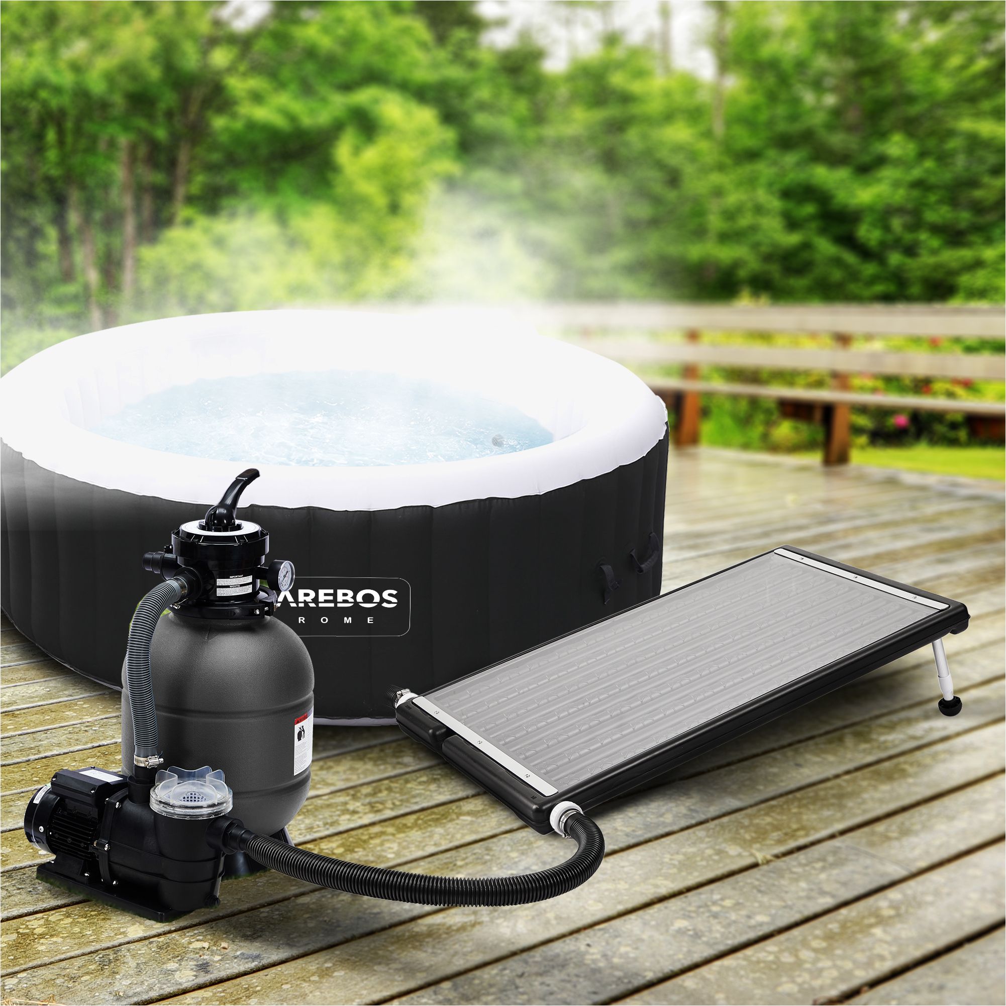 Solarkollektor für Pools