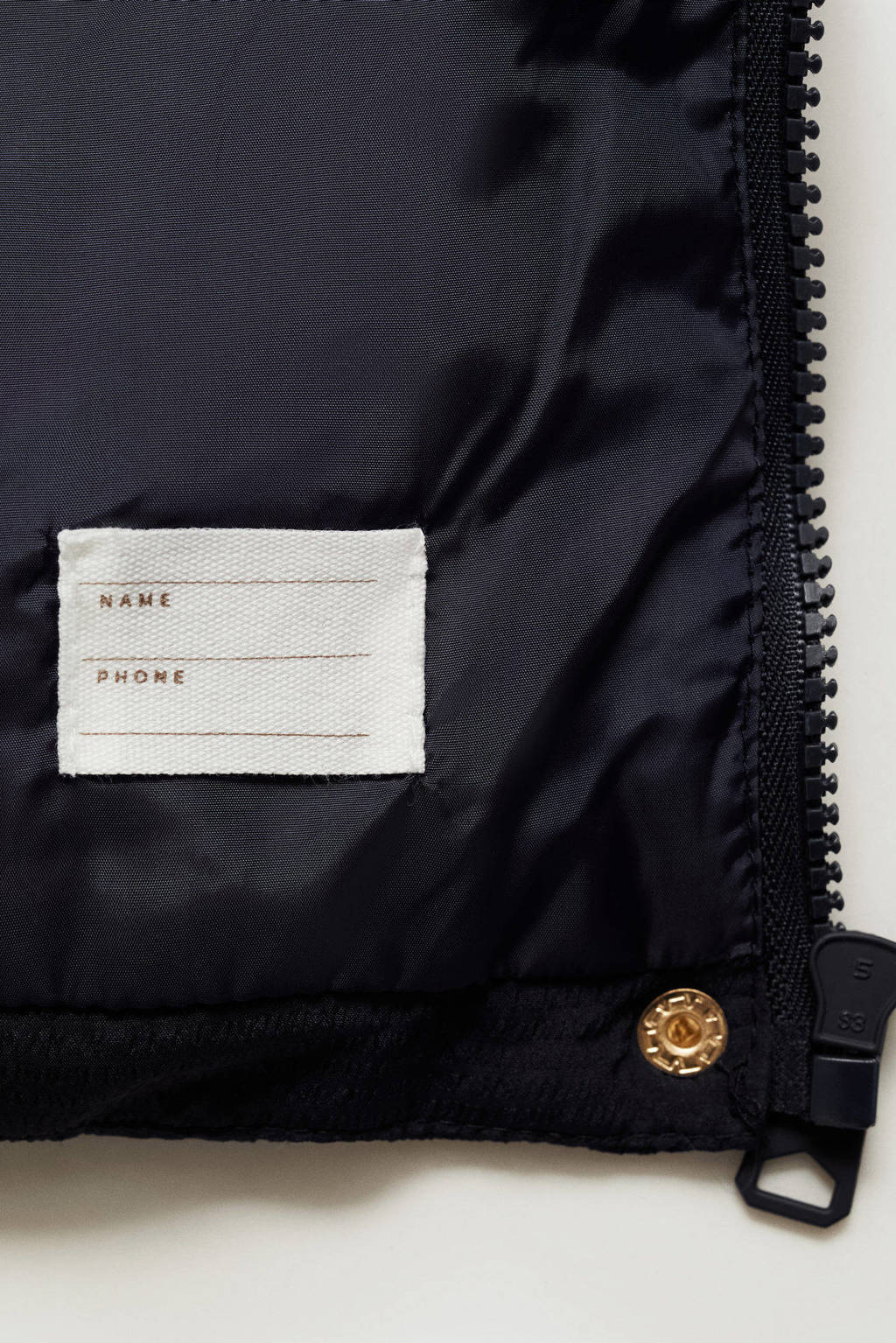 Mango Kids bodywarmer donkerblauw