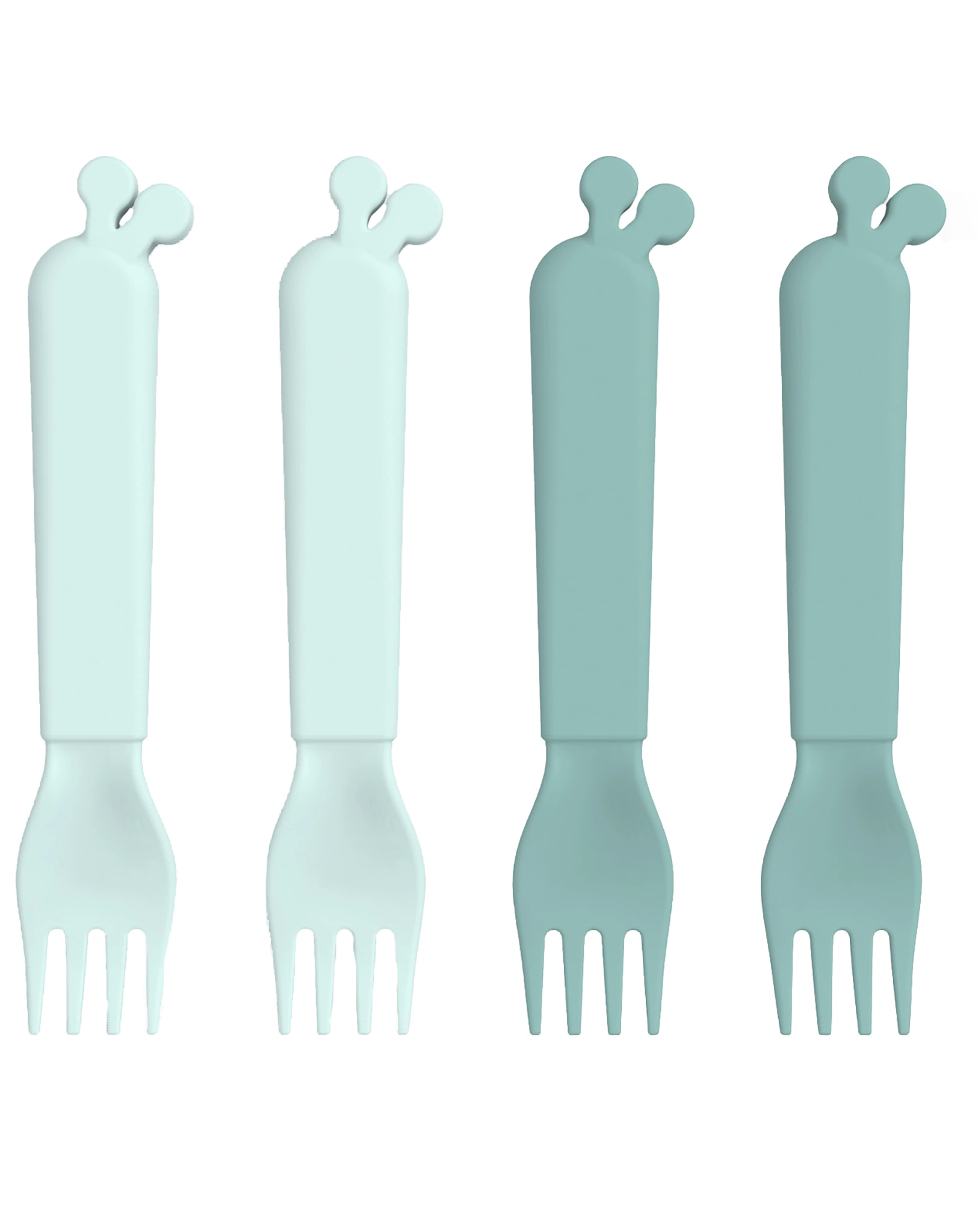 Gabel-Set KIDDISH - RAFFI 4er Pack in blau