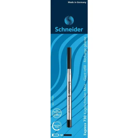 Schneider Kugelschreibermine 730, M, schwarz