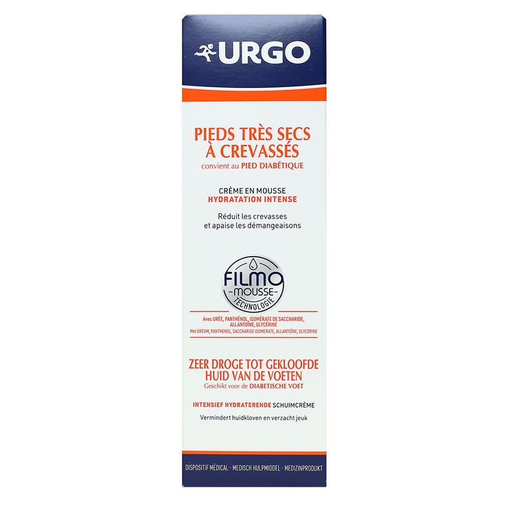 Pieds très secs crevasses mousse hydratation intense 125ml