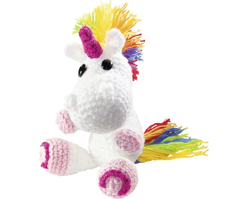 Creatieve set mini haakset eenhoorn