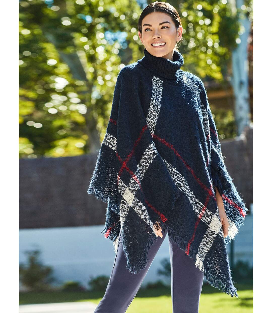 Poncho à col roulé Complementos Romantica Selmark