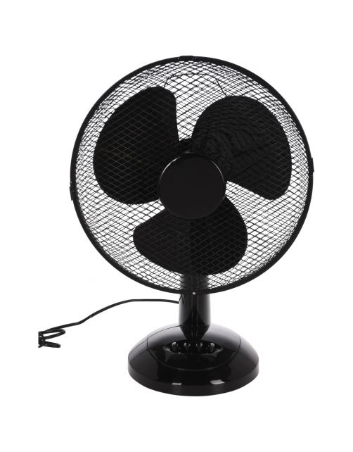 Homestyle Ventilator Tafel Model - Ventilator - Ø34 cm Zwart