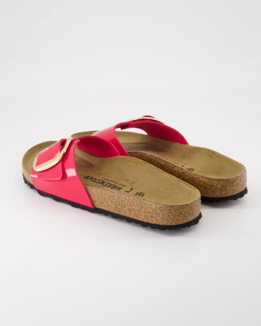 Birkenstock Madrid Big Buckle Pantoletten in Pink