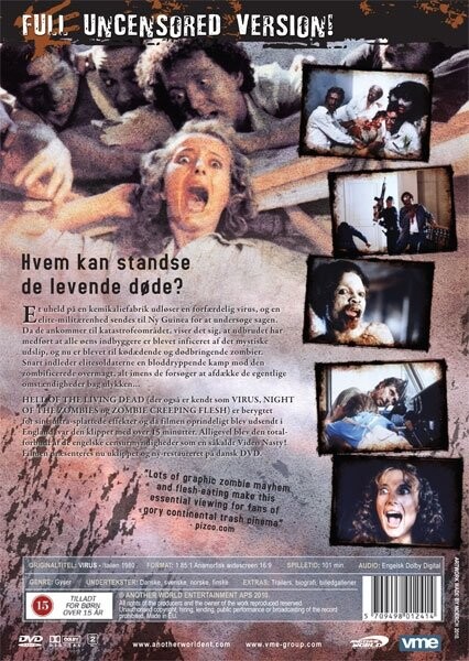 Hell Of The Living Dead - DVD
