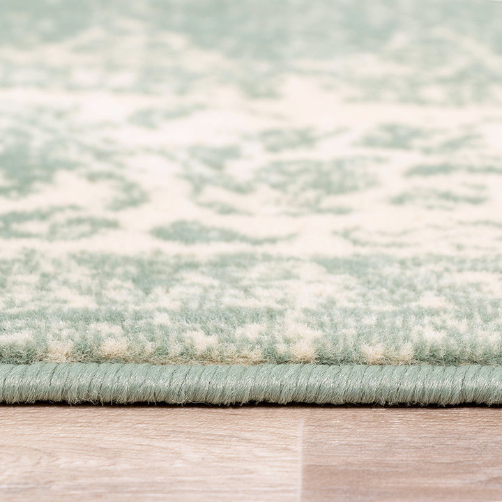 Rond vintage vloerkleed - Wonder Oriental Groen