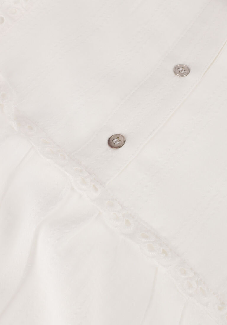 CO\\'COUTURE witte co'couture blouse magna quilt shirt