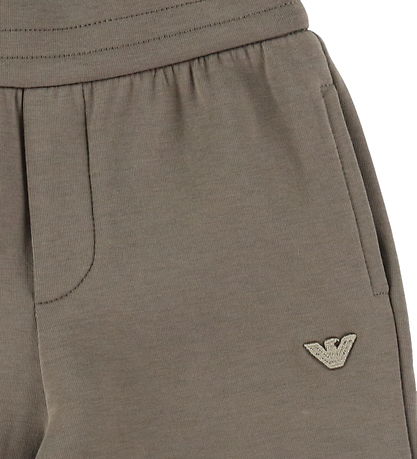 Emporio Armani Hosen - Schlamm