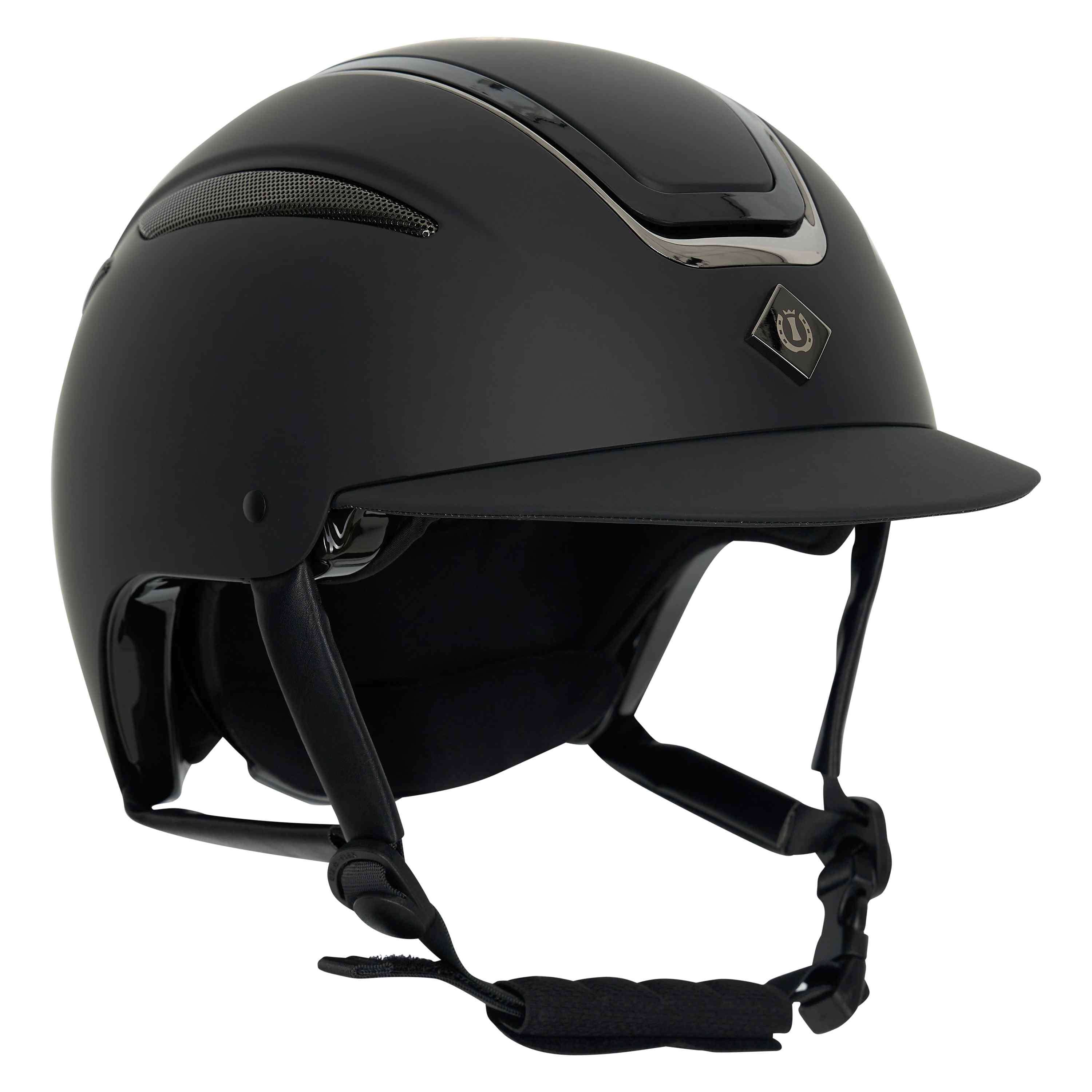 Imperial Riding Cap IRHOlania Deluxe Small Visor Zwart