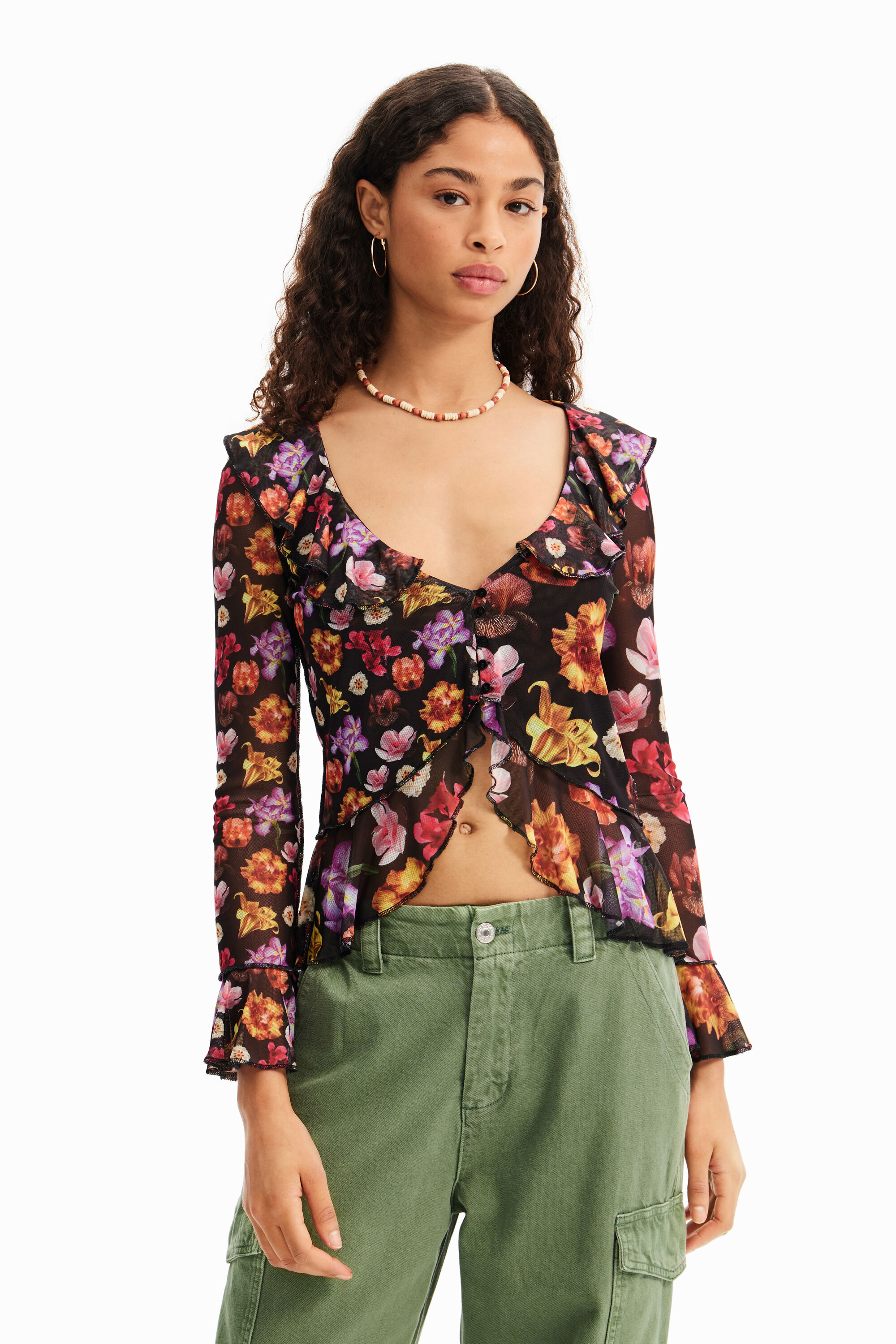 T-shirt volants M. Christian Lacroix