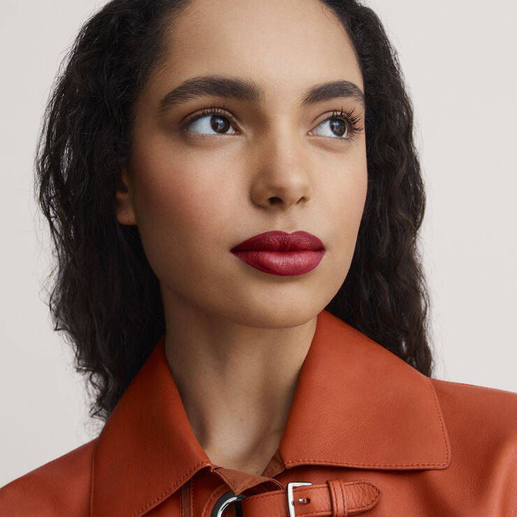 HERMÈS Rouge Hermès, satin lipstick, Rouge Vigne