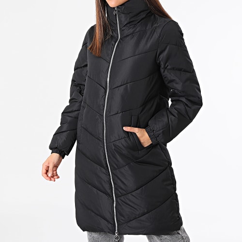 Doudoune Longue Femme New Finno Noir