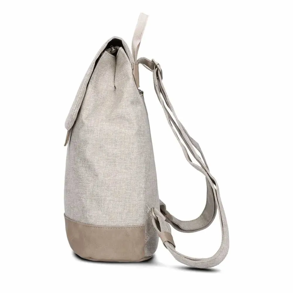 ZWEI Rucksack Beige Textil