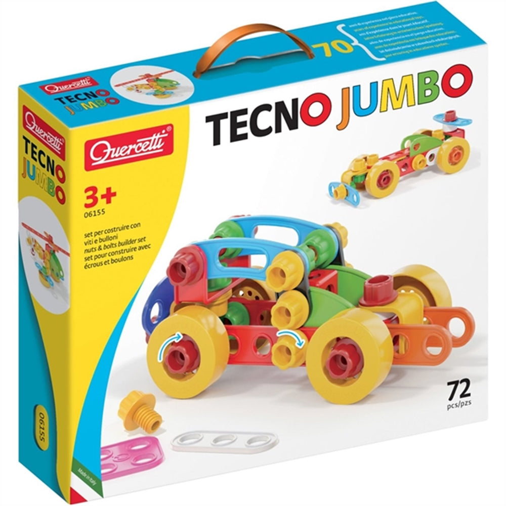 Tecno Jumbo Byggekasse - Quercetti → Luksusbaby.dk