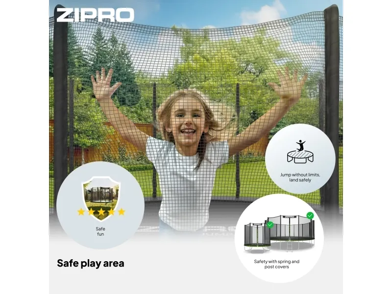 Jump Pro OUT med udvendigt net 4FT 127cm