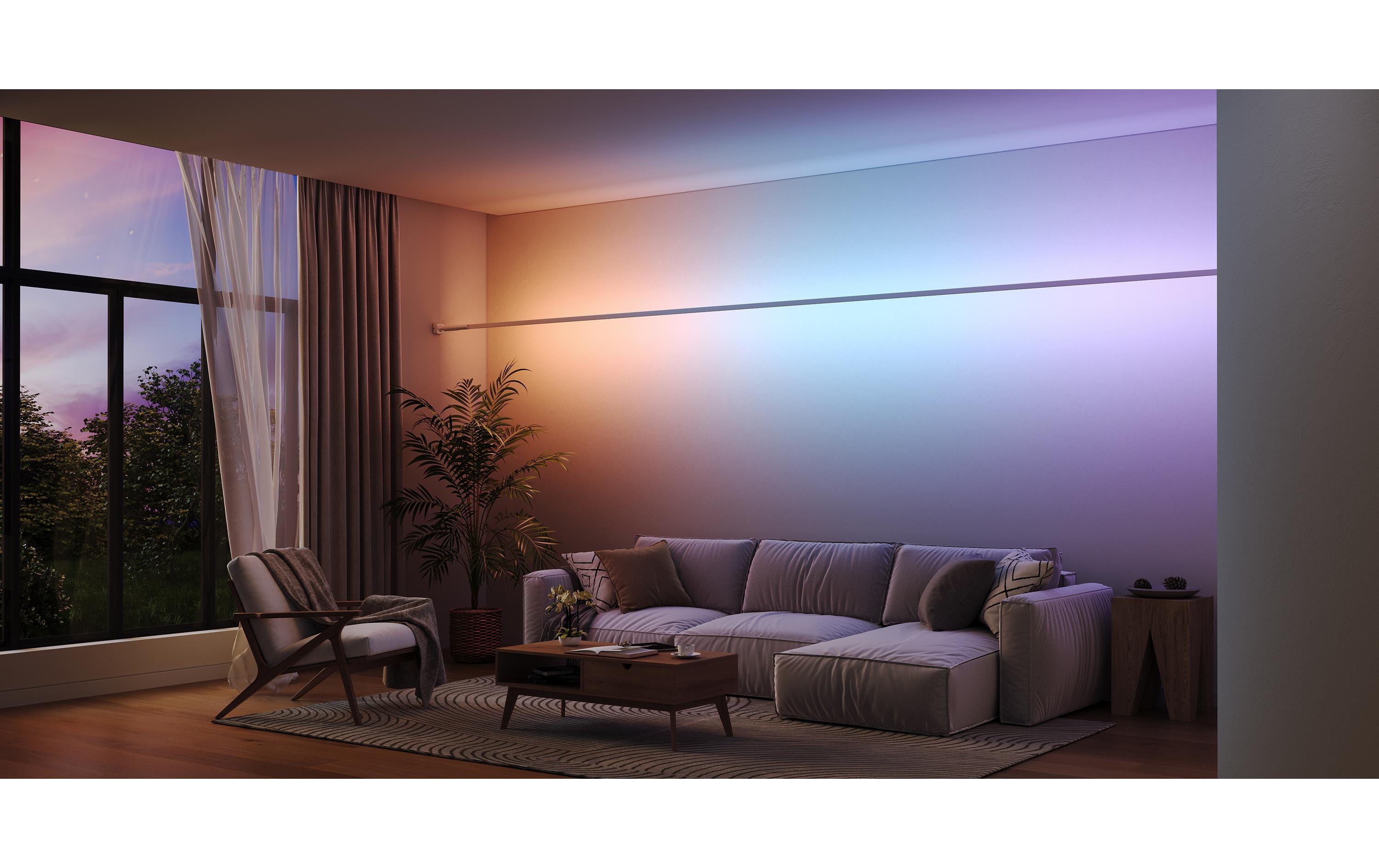 LED Stripe RGBICWW Skyline Strip LightWLAN-fähige Smart LED-Lichtleiste